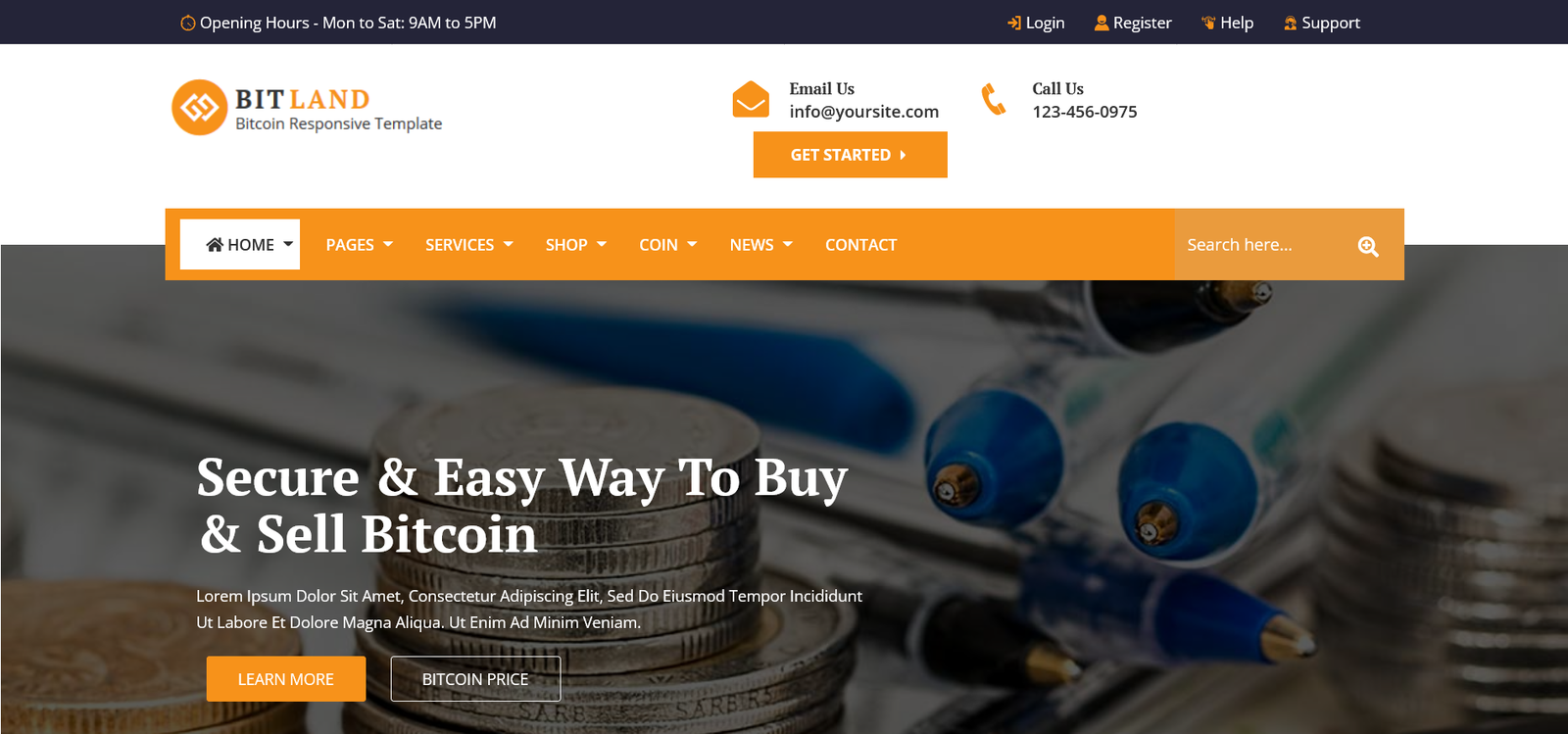 free html5 template